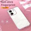 OPPO A5x 5G Transparent Silver Phone Case with Fine Holes - 5