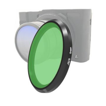 JSR Green Lens Filter for Panasonic LUMIX LX10 - 1