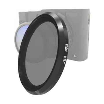 JSR ND16 Lens Filter for Panasonic LUMIX LX10 Camera - 1