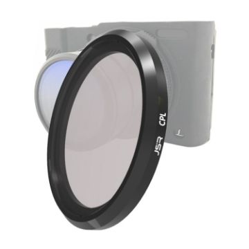 JSR CPL Lens Filter for Panasonic LUMIX LX10 Camera - 1