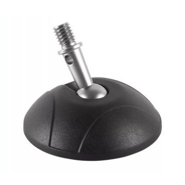 BEXIN GSF68-S Tripod 3/8" Stainless Steel Spikes & Foot Pad - 1