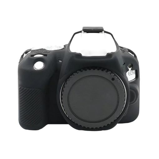 Canon EOS 250D Black Soft Silicone Protective Case - 1