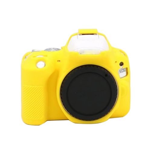 Canon EOS 250D Yellow Soft Silicone Protective Case - 1