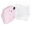 Instax Mini 12 Crystal Hard Case Camera Bag with Strap (Transparent) - 6