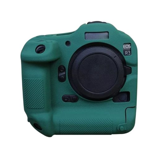 Canon EOS R3 Green Soft Silicone Protective Case - 1
