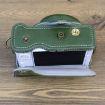 Sony ZV-1F Leather Camera Case Bag with Strap (Coffee) - 4