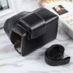 Nikon Z50/Z30 Full Body Leather Camera Case Bag with Strap (Black) - 2