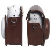 FUJIFILM Instax Mini 12 Leather Camera Case with Strap (Brown) - 4