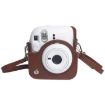 FUJIFILM Instax Mini 12 Leather Camera Case with Strap (Brown) - 5