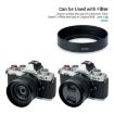 Lens Hood Shade LH-N52 for Nikon Z 28mm/40mm F2.8 Lens (Black) - 5