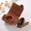 Canon G9X/G9X II Brown PU Leather Camera Case with Strap - 2