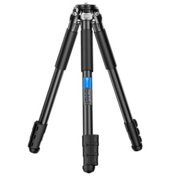 BEXIN RK294 Black Portable Collapsible Aluminum Camera Tripod - 1