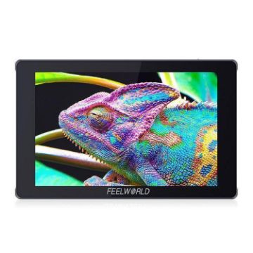 FEELWORLD F7 PLUS 7" 4K HDMI DSLR Camera Monitor, 1200nit Touch Screen - 1