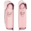 Pink Full Body Leather Case with Strap for FUJIFILM Instax mini Link 3 - 5