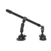 Magnetic Base Dual-Leg Mount & Selfie Stick Kit for GoPro (Black) - 1