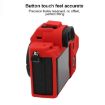Red Soft Silicone Protective Case for Sony A7 III/A7R III/ILCE-7M3 - 4