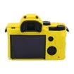 Yellow Soft Silicone Protective Case for Sony A7 III/ILCE-7M3/A7R III - 2