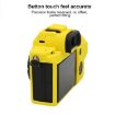 Yellow Soft Silicone Protective Case for Sony A7 III/ILCE-7M3/A7R III - 4