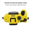 Yellow Soft Silicone Protective Case for Sony A7 III/ILCE-7M3/A7R III - 5