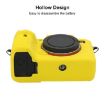 Yellow Soft Silicone Protective Case for Sony A7 III/ILCE-7M3/A7R III - 6