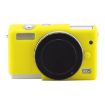 Yellow Soft Silicone Protective Case for Canon EOS M200 - 2