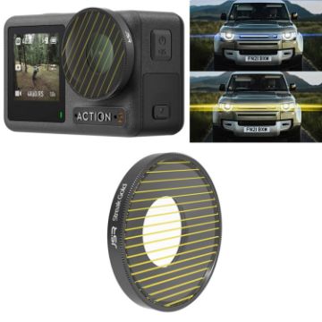JSR Streak Lens Filter Gold for DJI Osmo Action 3 - 1