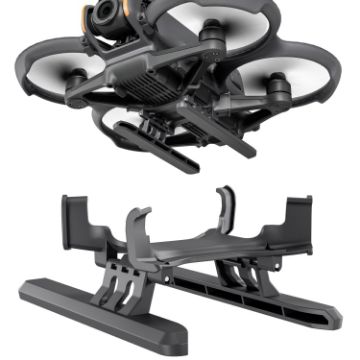DJI AVATA 2 STARTRC Folding Landing Gear Training Rack Black - 1