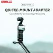 DJI Pocket 3 STARTRC Quick Mount Adapter Extension Bracket Black - 4