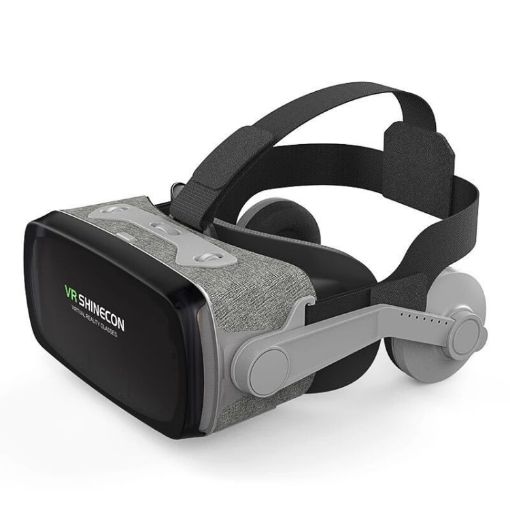VR SHINECON G07E 3D VR Glasses for 4.0-6.3" Smartphones (Grey) - 1
