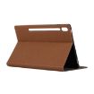 Brown Leather Case with Holder for Galaxy Tab S6 T860 - 6