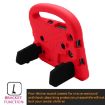 Galaxy 8" Shockproof EVA Bumper Case with Handle & Holder (Red) - 6
