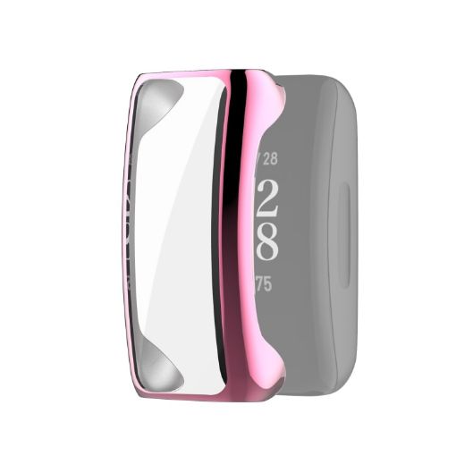 Fitbit Inspire 2 Pink Full Coverage PC Protective Case Cover - 1