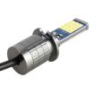 H3 2 PCS DC12-24V Car Fog Lights, White & Lime, 24LEDs SMD-3030 - 4