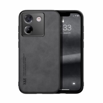 Xiaomi Poco M7 Pro 5G Magnetic Leather Phone Case (Dark Grey) - 1