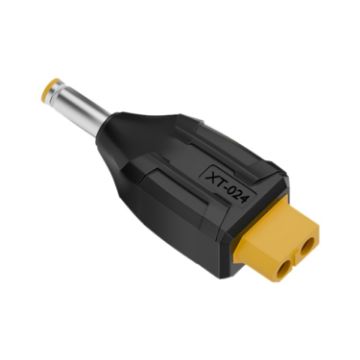 XT-024 Adapter: XT60 Female to 5.5x2.5 Male Interchange - 1