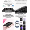 ZW36 Smart Watch 1.83" BT Call, Blood Oxygen/Pressure/Heart Rate Blue - 5
