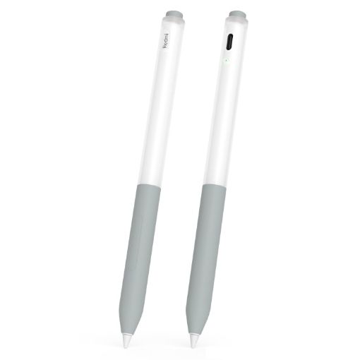 Redmi Smart Pen 2pcs Transparent Jelly Stylus Silicone Cover Grey - 1