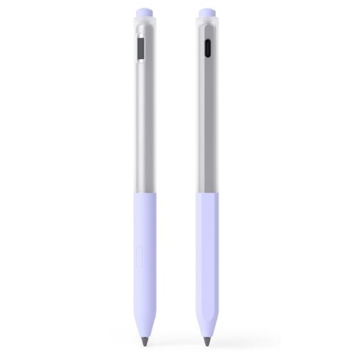 Lenovo Gen3 Stylus Pen 2pcs Set with Lavender Silicone Covers - 1
