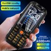 Q9-1 4G Elder Rugged Phone, 3.5", 4500mAh, Dual SIM, Black - 4