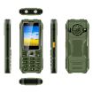 Q6000 Elder Phone, 2.4", 6800mAh, SOS, Dual SIM, EU Plug (Green) - 2