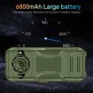 Q6000 Elder Phone: Dual SIM, FM, SOS, 6800mAh, Dual Flashlights - 5
