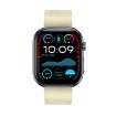 ET587 Yellow Smart Watch, ECG/Blood Sugar, 1.95" AMOLED Display - 2