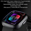 ET593 Smart Watch, 1.75" IPS, ECG/Blood Sugar Monitor, Grey - 4