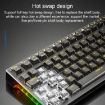 AULA F98 Pro 99-Key RGB Mechanical Keyboard, Ice Crystal Shaft - 4