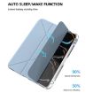 Mutural Y-Shape Deformation Leather Case for iPad Pro 13 2024 (Navy) - 3