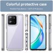 For Honor X5b Colorful Acrylic TPU Hybrid Phone Case (Transparent) - 2