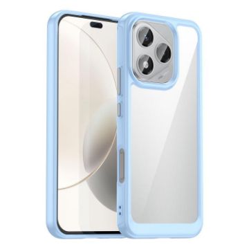 For Honor 400 Lite Global TPU Acrylic Phone Case (Blue) - 1