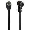 Mini DIN 5 Pin A/V Cable, 1.8m (Straight to Elbow) - 1