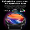 ET492 Smart Watch, 1.43" AMOLED, ECG/Blood Sugar, Steel Strap, Black - 5