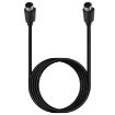 3m Mini DIN 7 Pin S-Video Audio/Video Cable (Straight to Straight) - 2